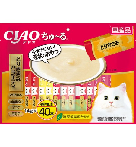 [CAT] 챠오츄르 - 닭가슴살 버라이어티 40P