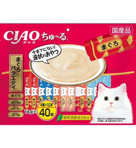 [CAT] 챠오츄르 - 참치 버라이어티 40P