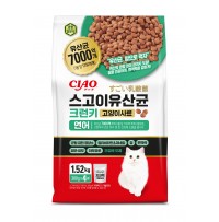 [고양이사료] 스고이 유산균 크런키 1.52kg (380G*4봉) - 연어