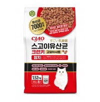 [고양이사료] 스고이 유산균 크런키 1.52kg (380G*4봉) - 참치